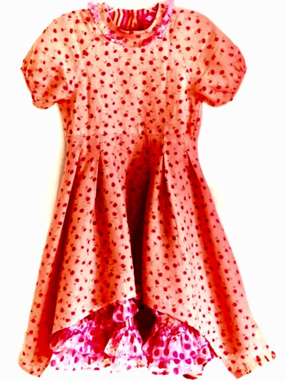 Oilily Linen Organza party dress 9-10years 140